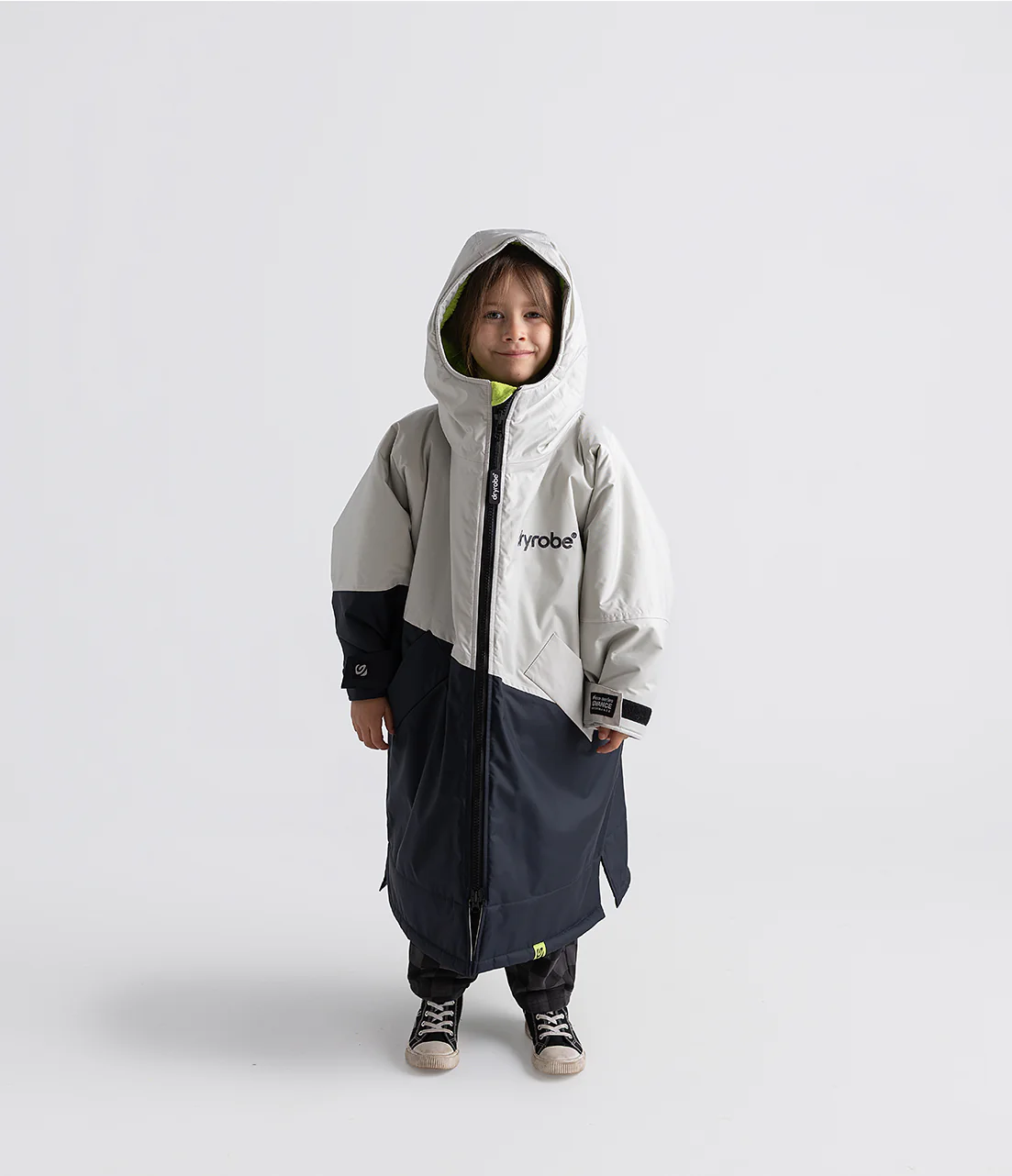 Anthracite Lime Advance Kids Long Sleeve