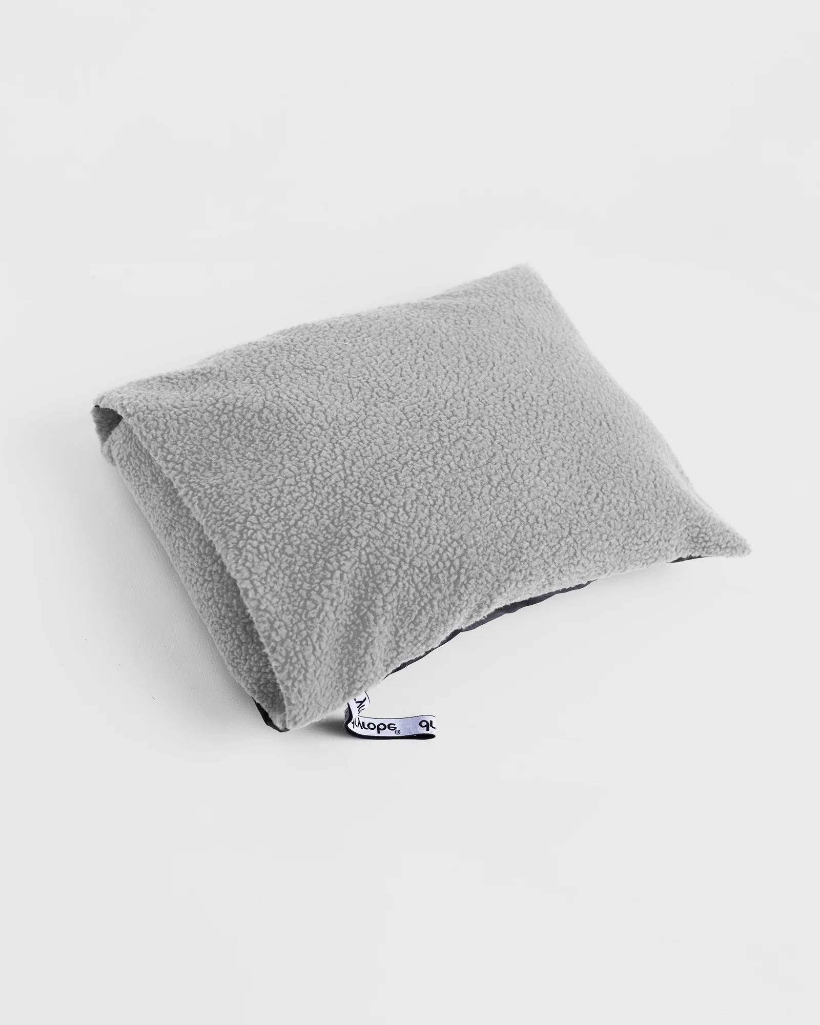 Black Grey Packable Travel Cushion Cover - Image 2
