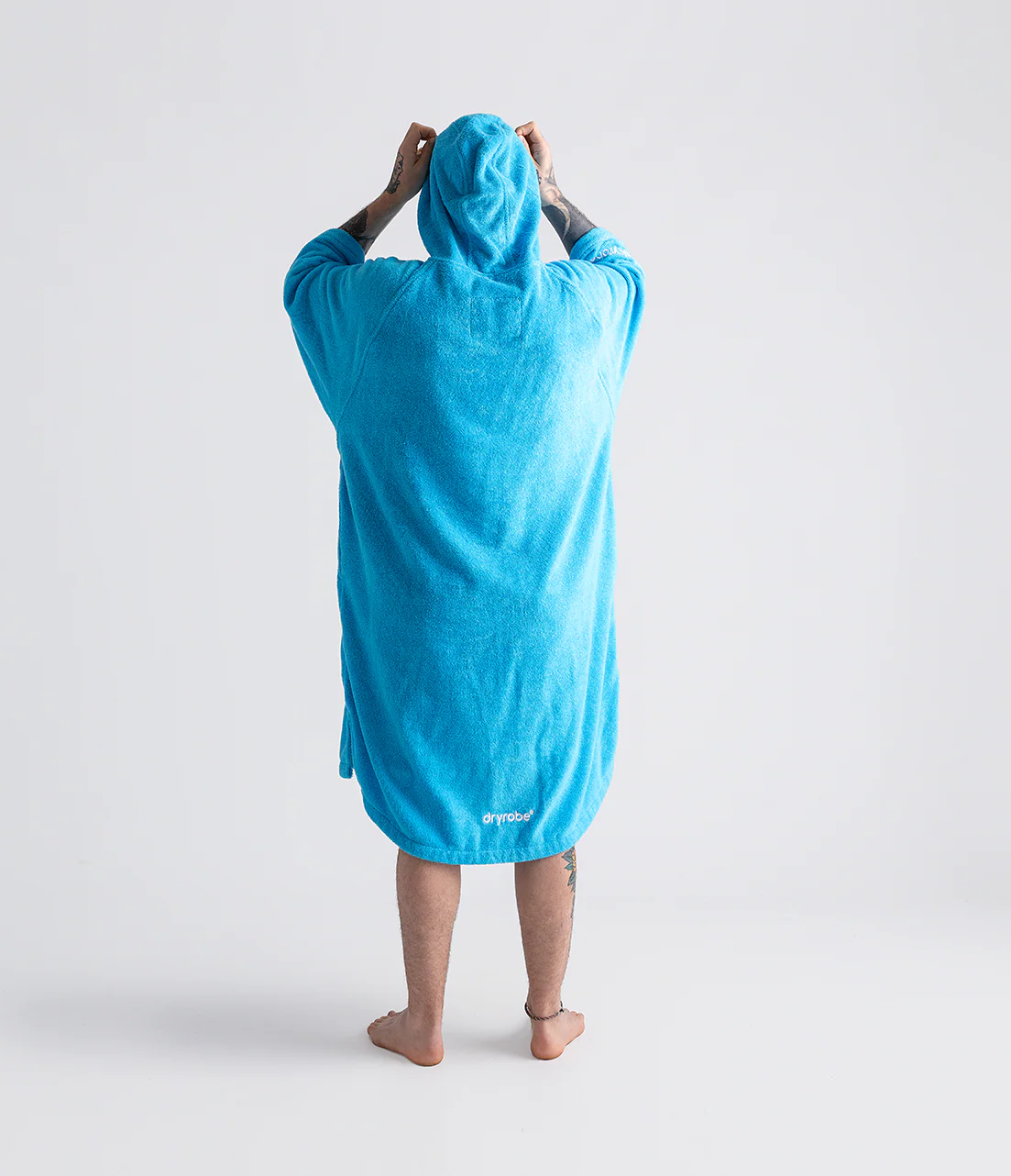 Blue Organic Towel Poncho - Image 7
