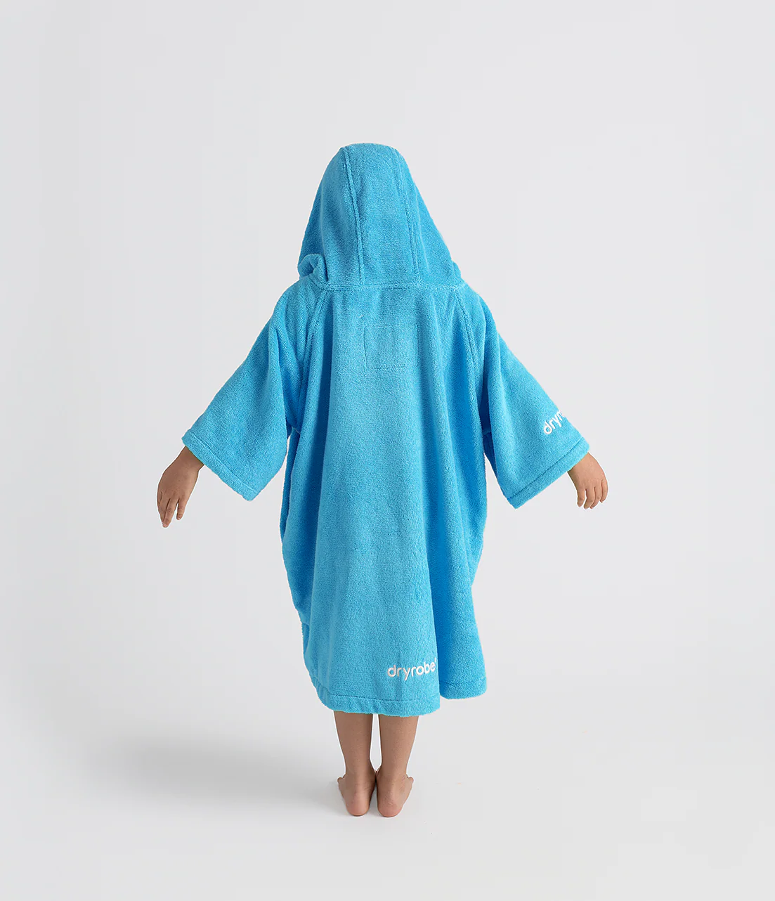 Blue Kids Organic Towel Poncho - Image 4