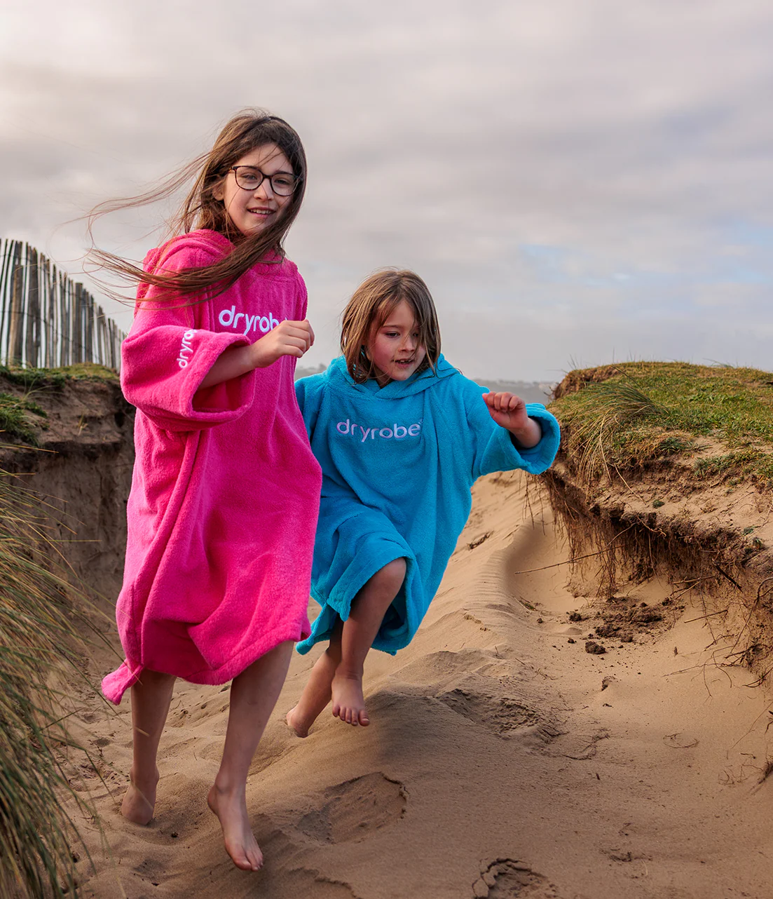 Blue Kids Organic Towel Poncho - Image 8