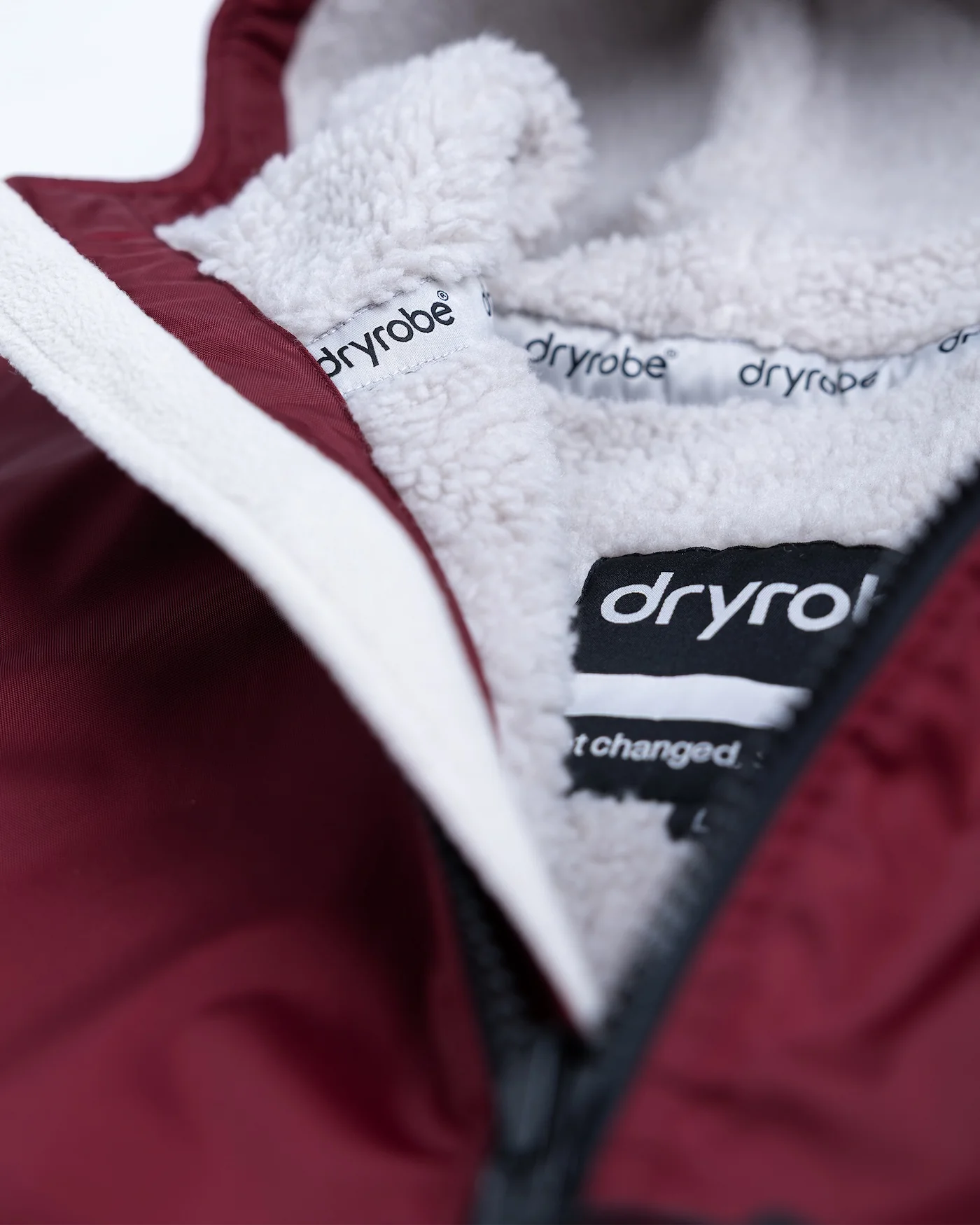 Burgundy Grey Advance Changing Robe - Image 11