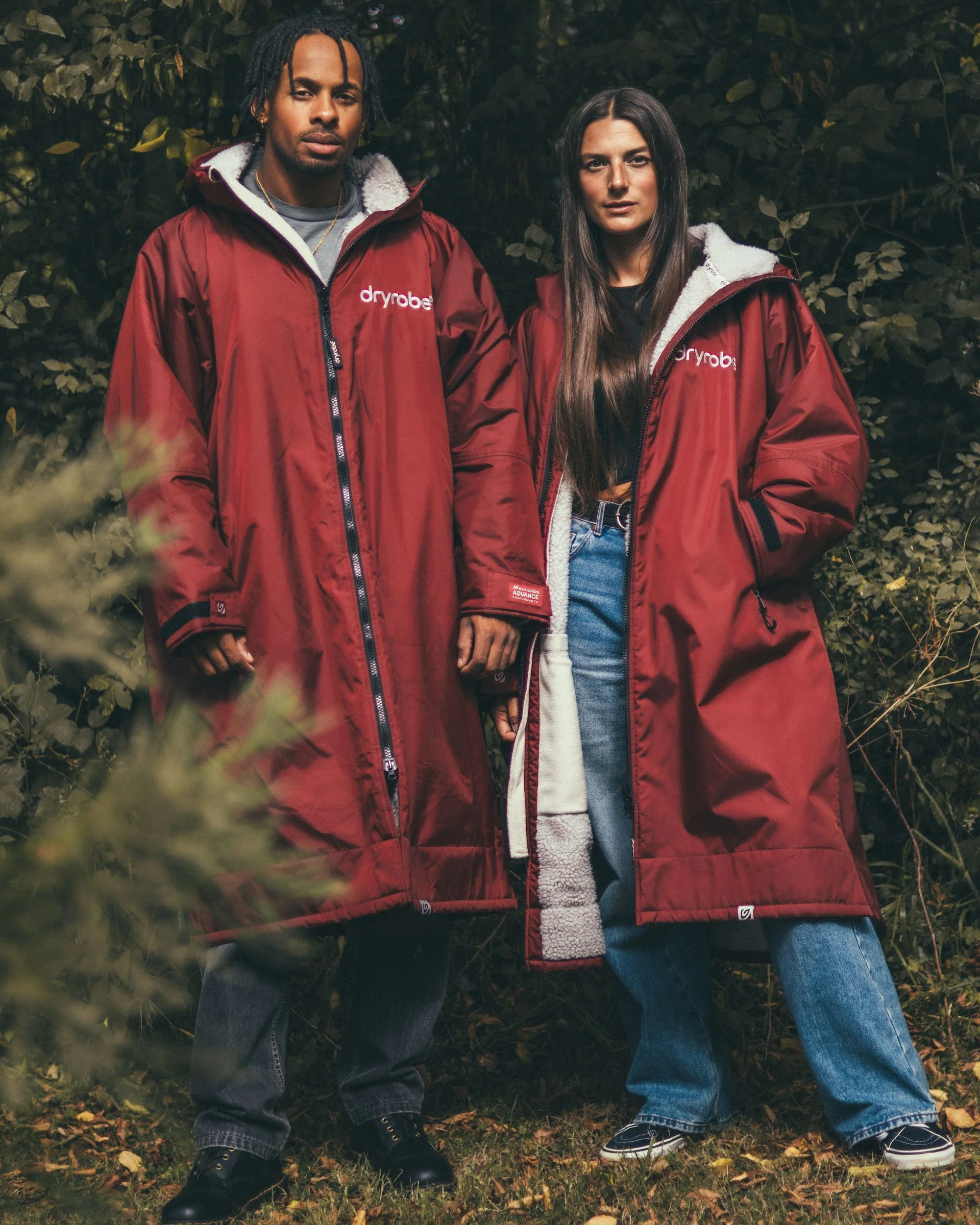 Burgundy Grey Advance Changing Robe - Image 15