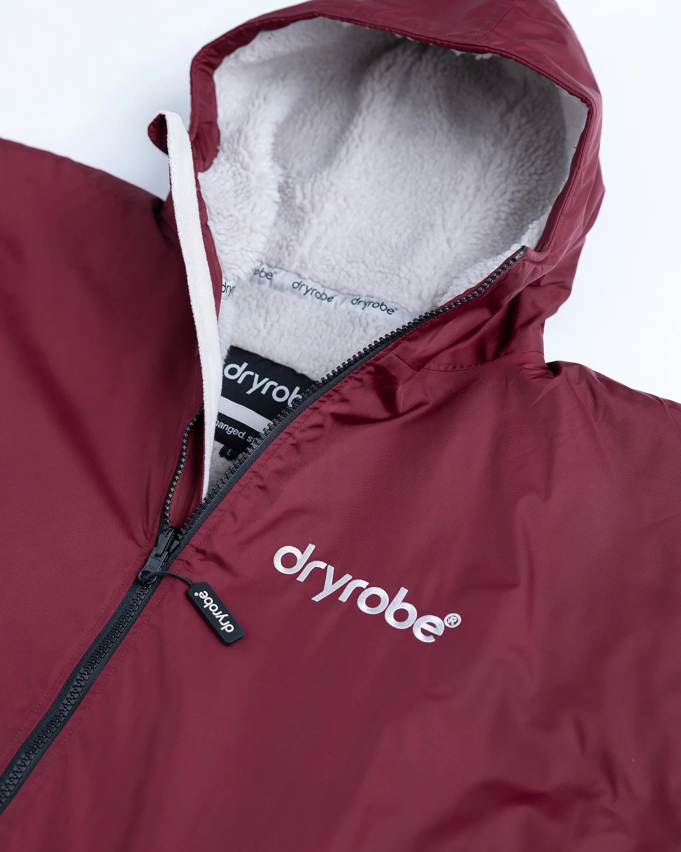 Burgundy Grey Advance Changing Robe - Image 9