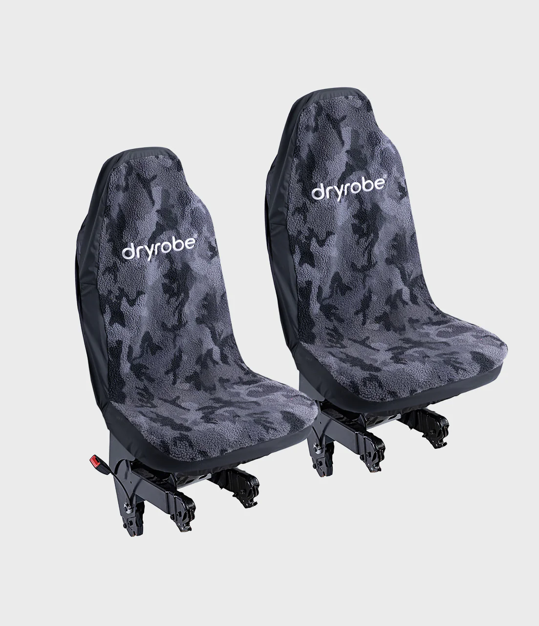 Camo Black Twin Car Seat Bundle