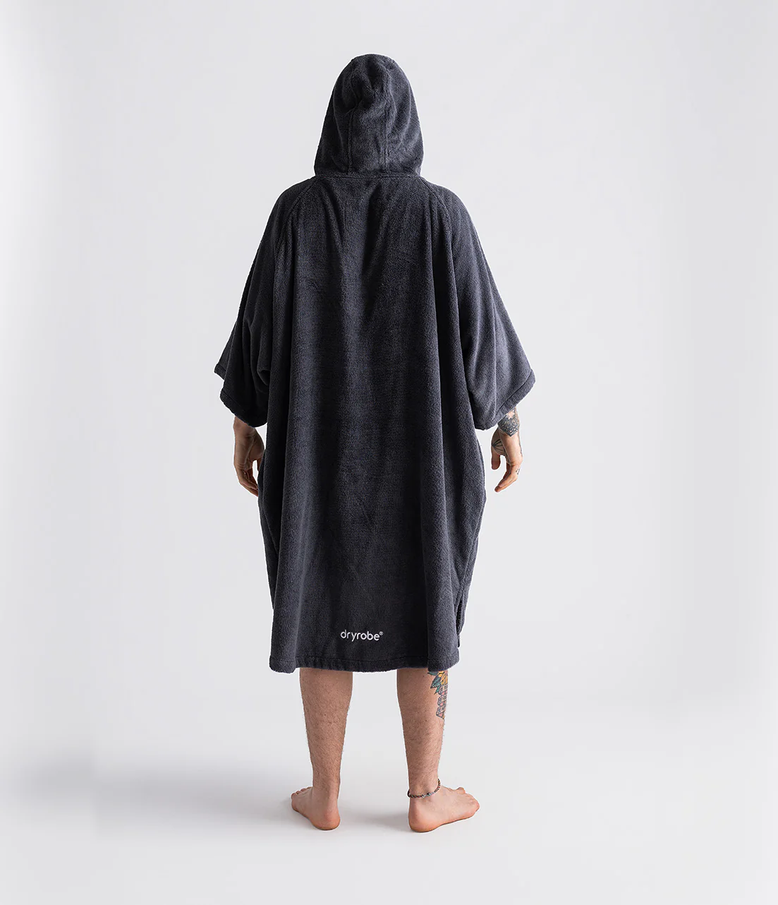 Dark Slate Organic Towel Poncho - Image 8