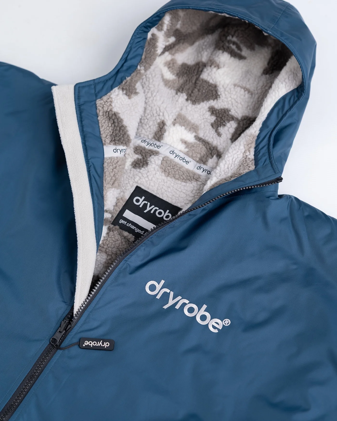 Deep Sea Blue Camo Advance Changing Robe - Image 12