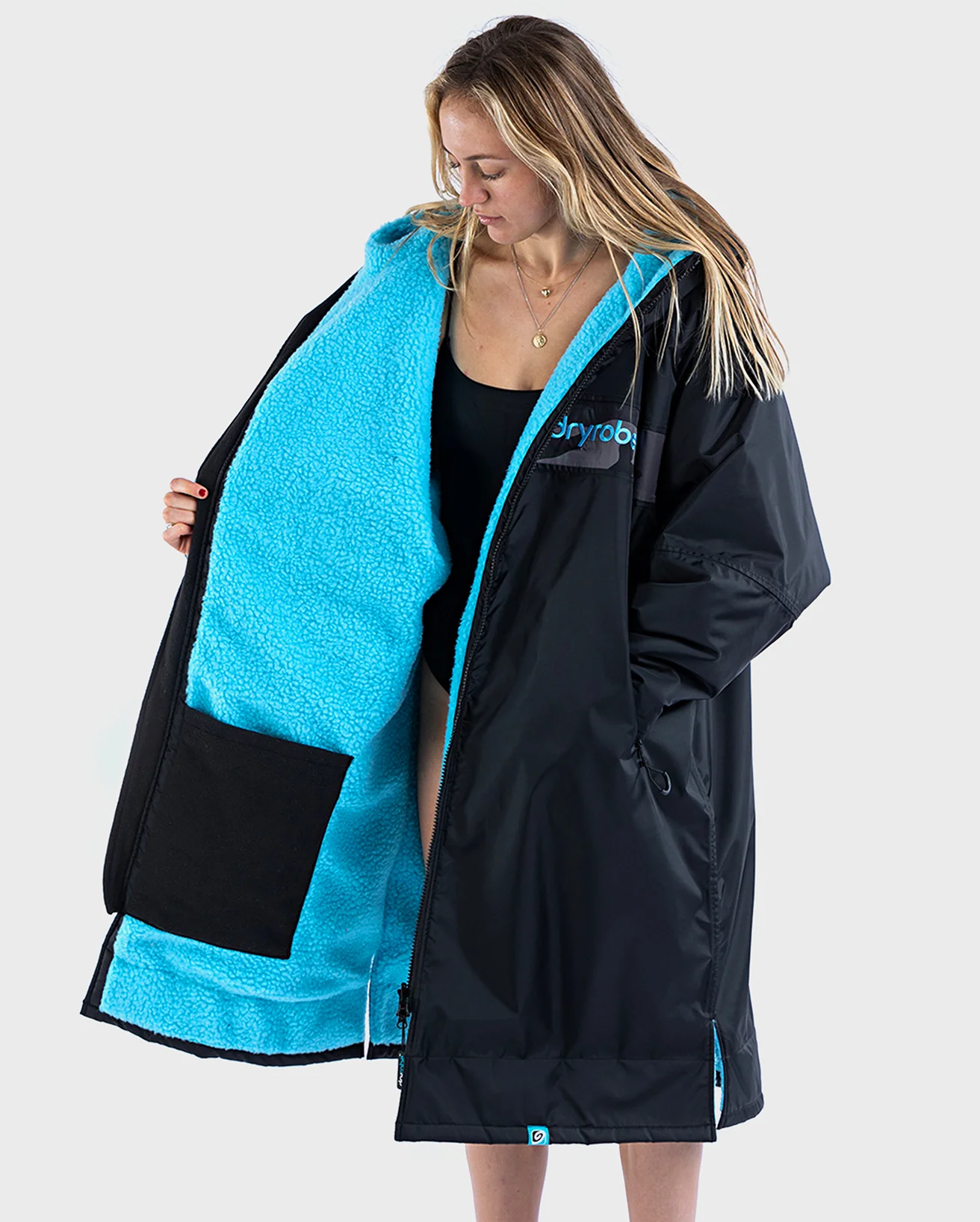 REWORK - Black Blue Camo Advance Changing Robe - Image 2
