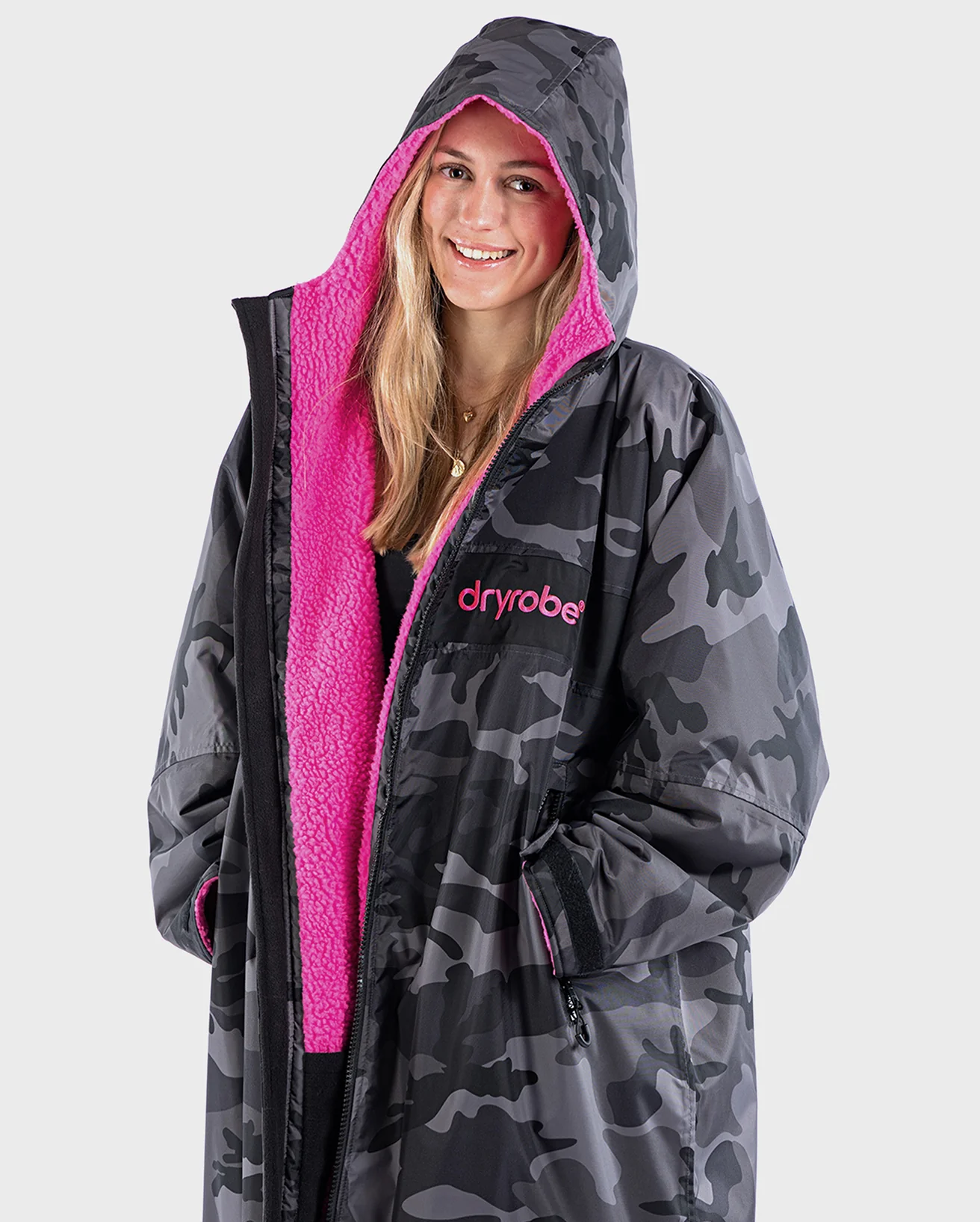 REWORK - Black Camo Pink Advance Change Robe - Image 2