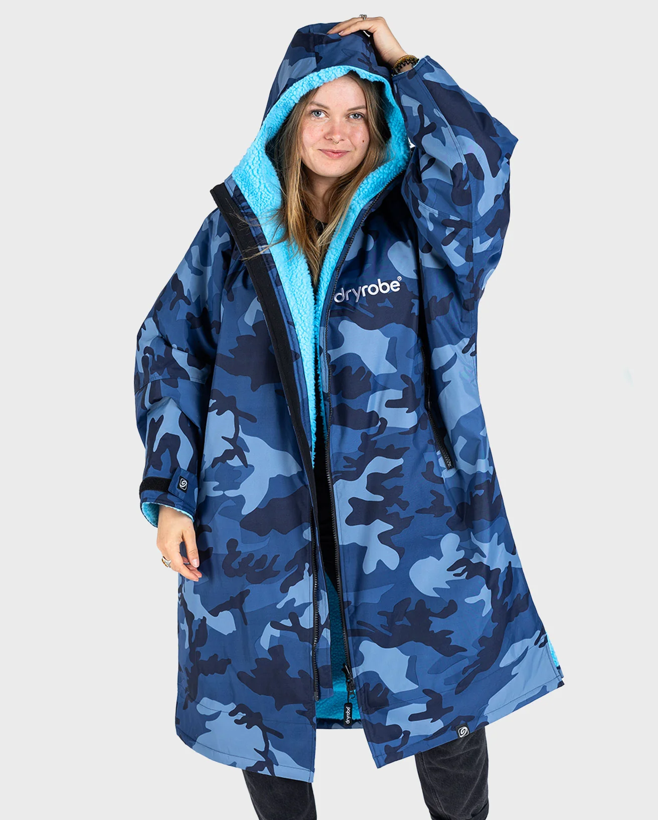 Blue Camo Blue Advance Changing Robe - Image 2