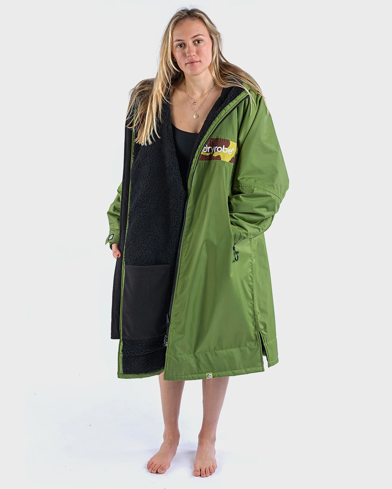 REWORK - Green Black Camo Advance Changing Robe