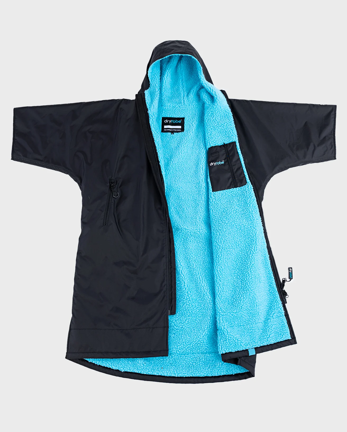 Black Blue Easy-Fit Advance Changing Robe - Image 9
