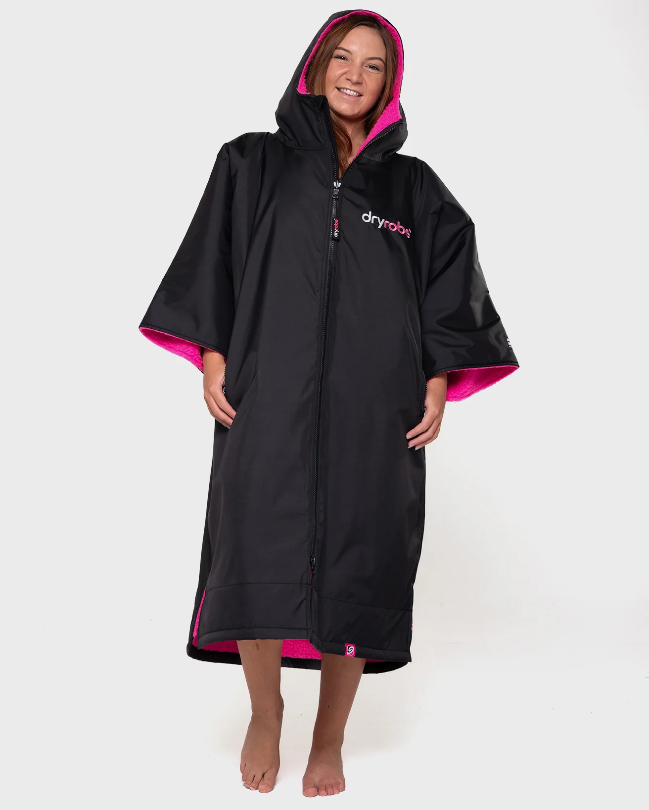 Black Pink Easy-Fit Advance Changing Robe