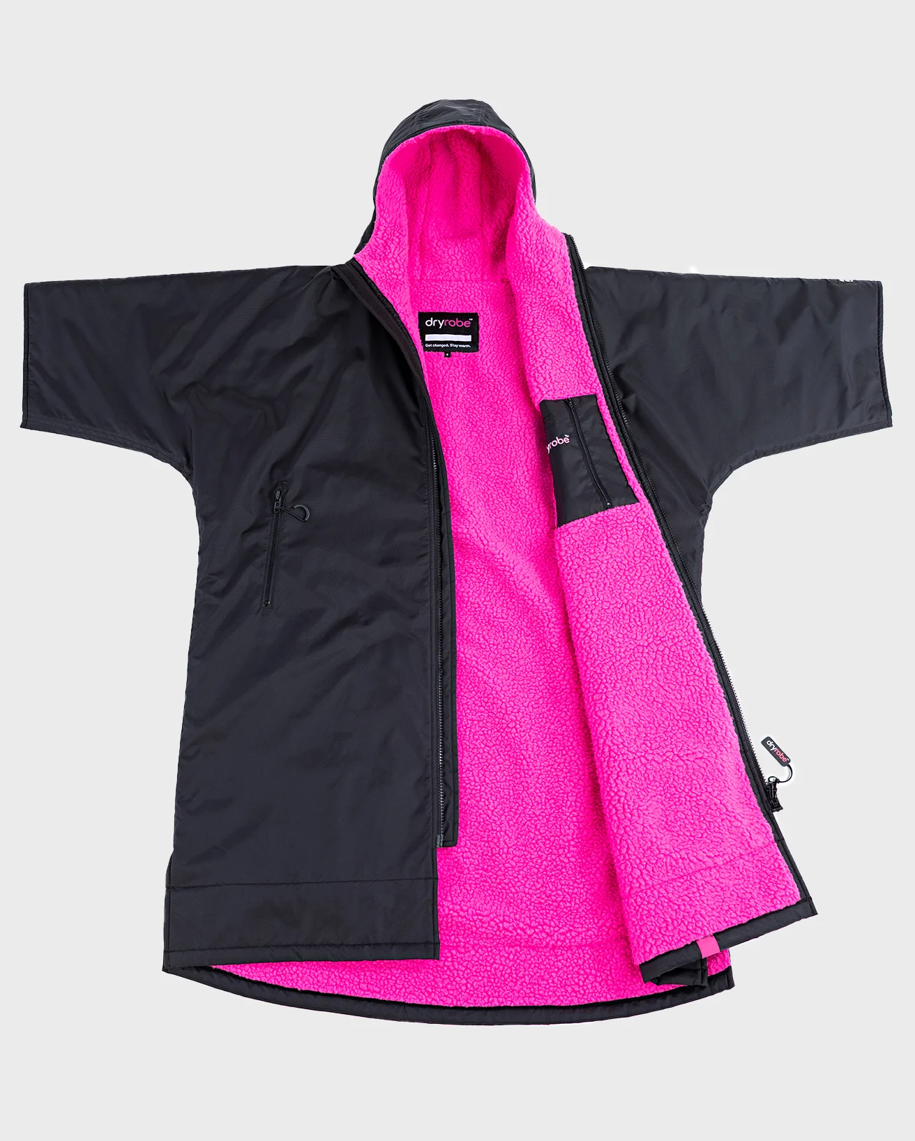 Black Pink Easy-Fit Advance Changing Robe - Image 9