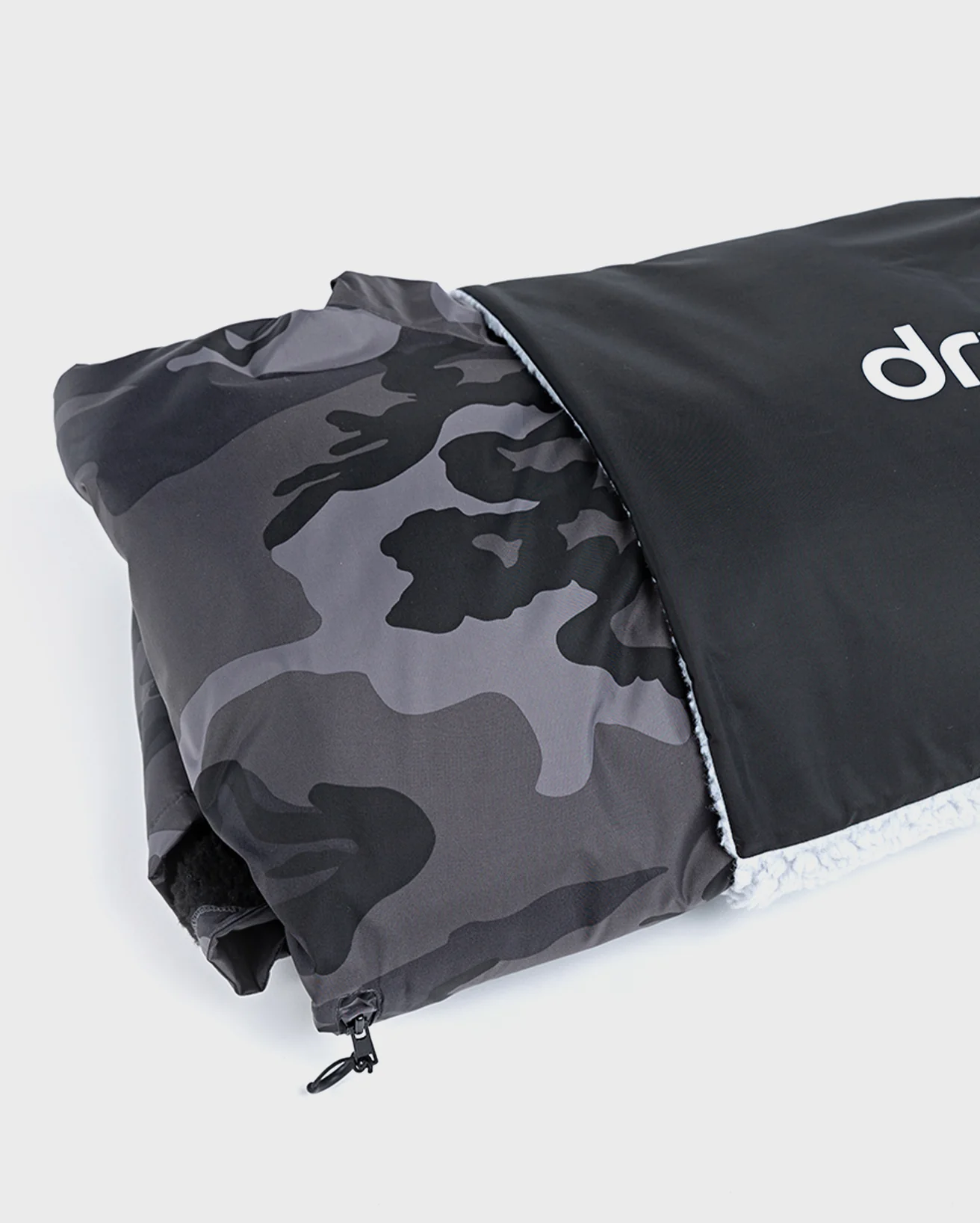 Black Camo Pink Packable Travel Cushion Cover - Image 3
