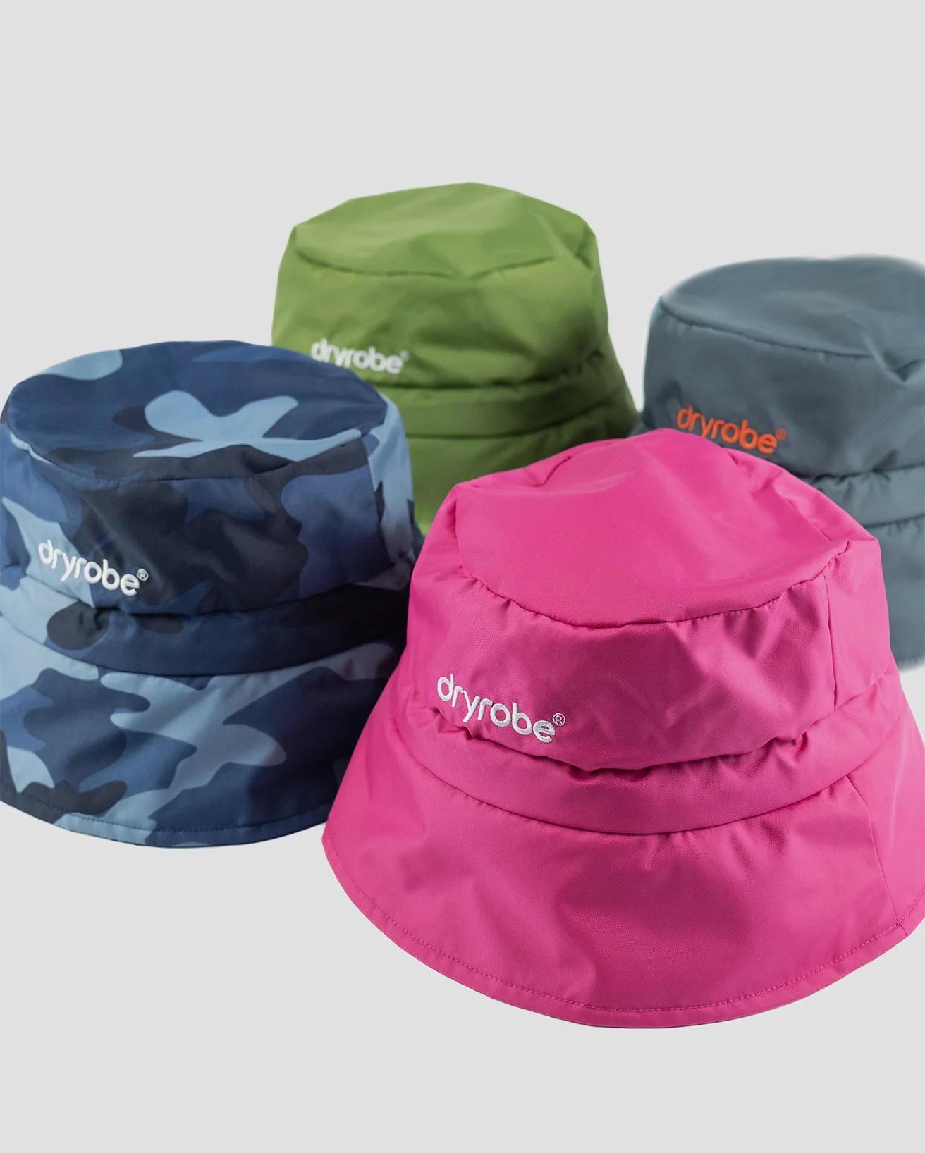 Dark Grey Fleece Lined Bucket Hat - Image 4