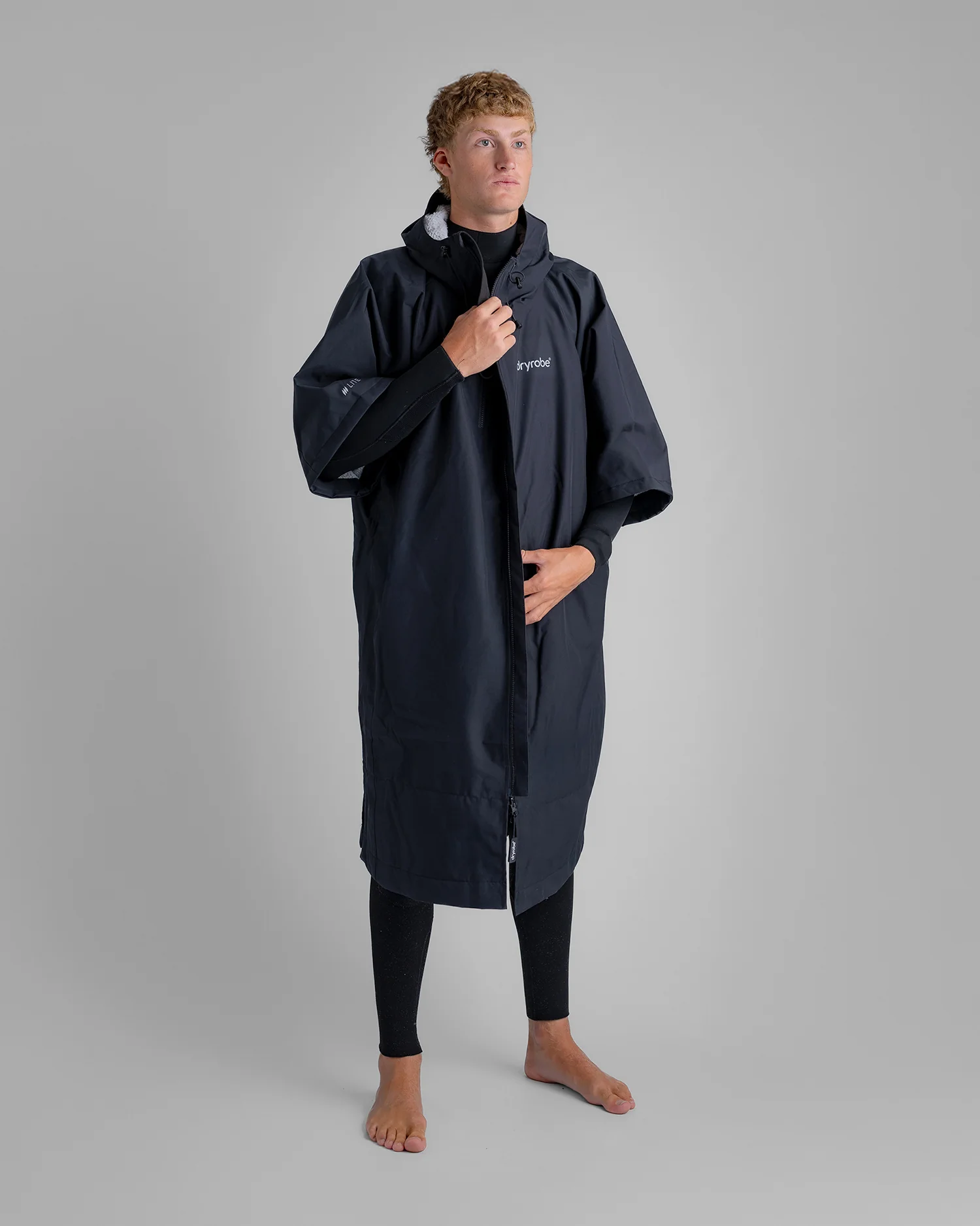 Black Tech-Lite Changing Robe
