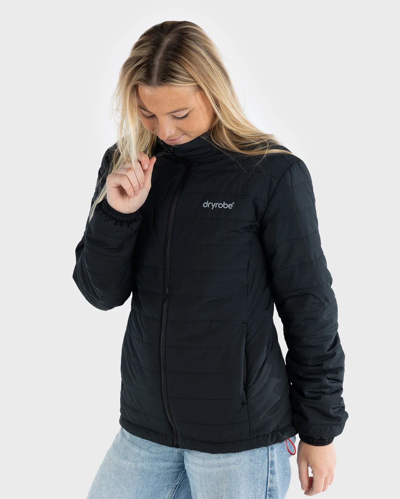 Black Women's Light Weight Jacket - Image 2