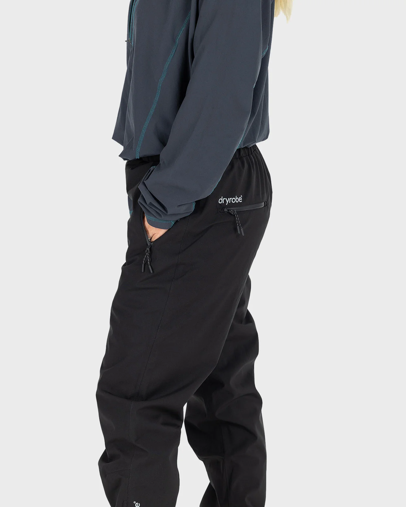 Black Thermal Unisex Trousers - Image 2