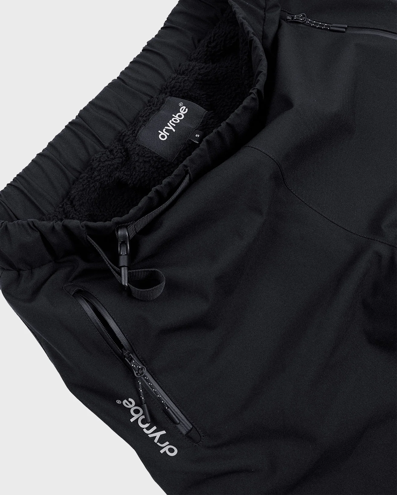 Black Thermal Unisex Trousers - Image 8