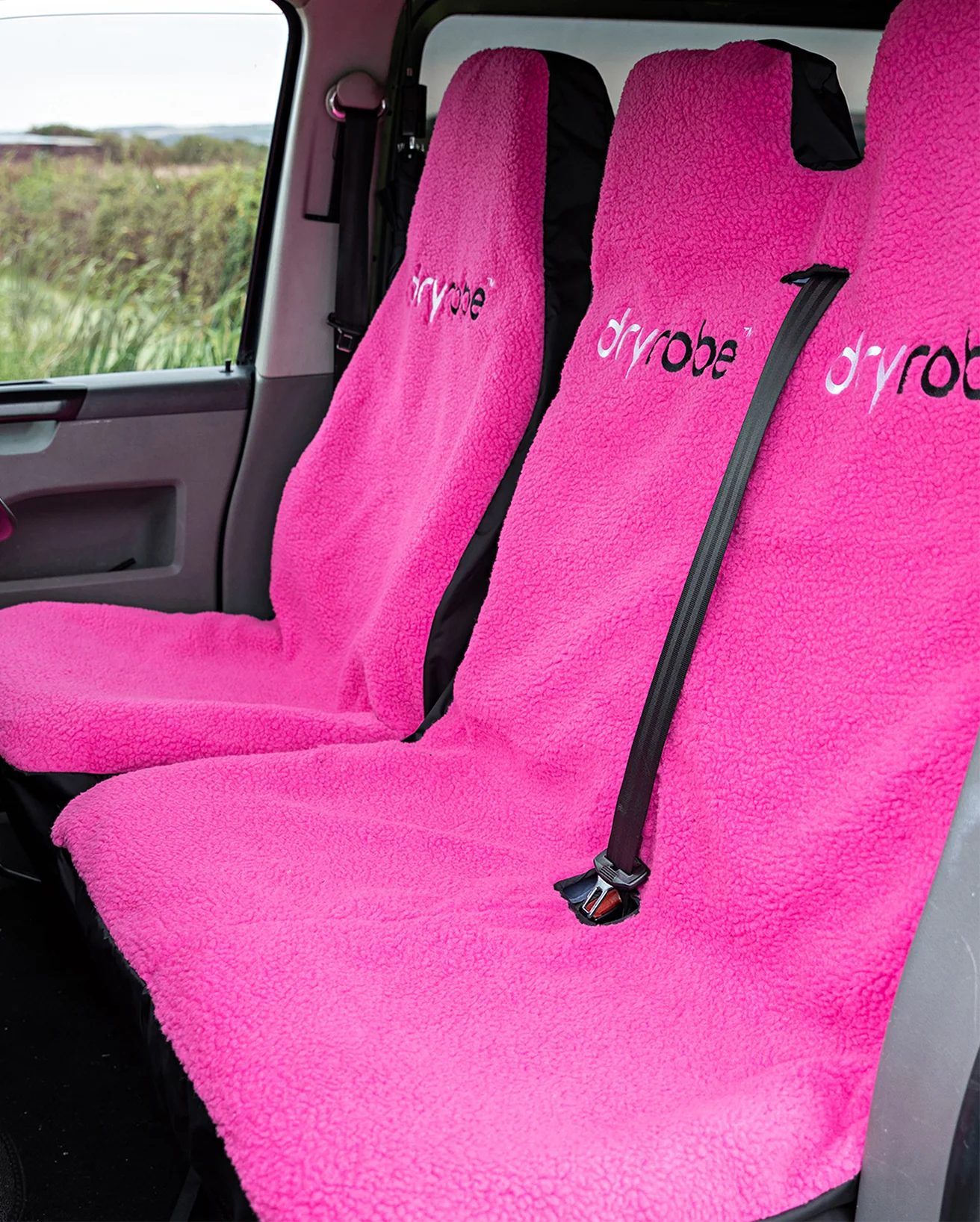 Pink Single Car Seat Cover - Image 2