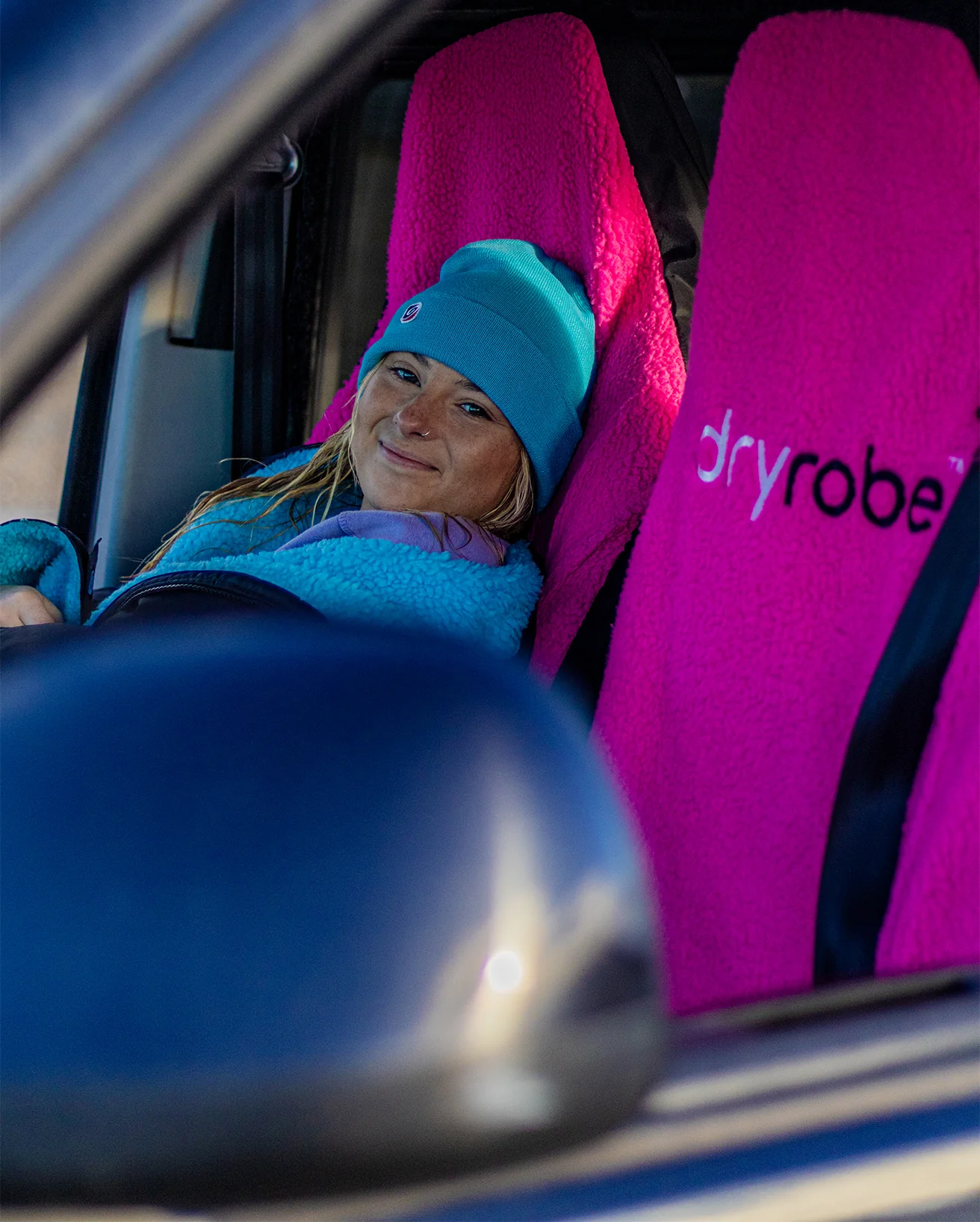 Pink Single Car Seat Cover - Image 4