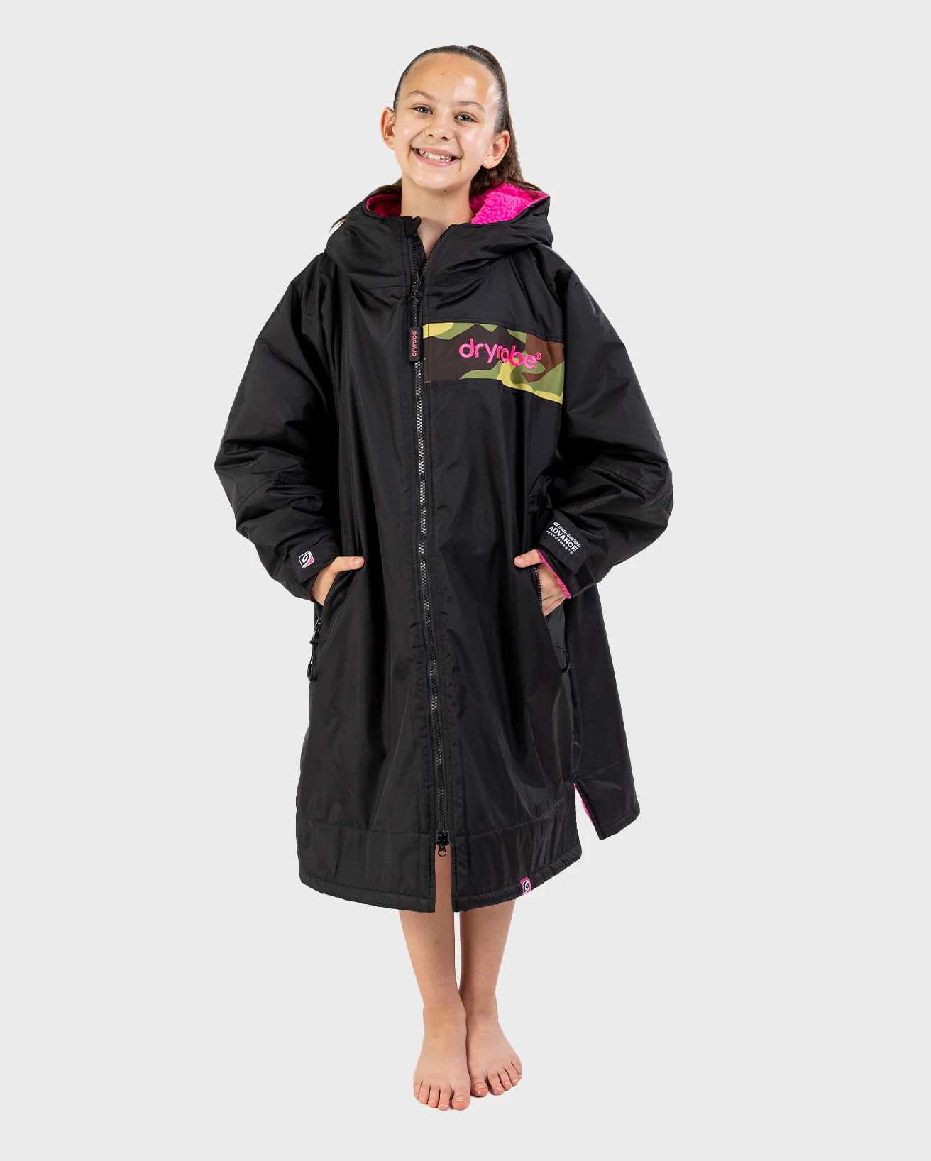 REWORK - Black Pink Camo Advance Kids Change robe