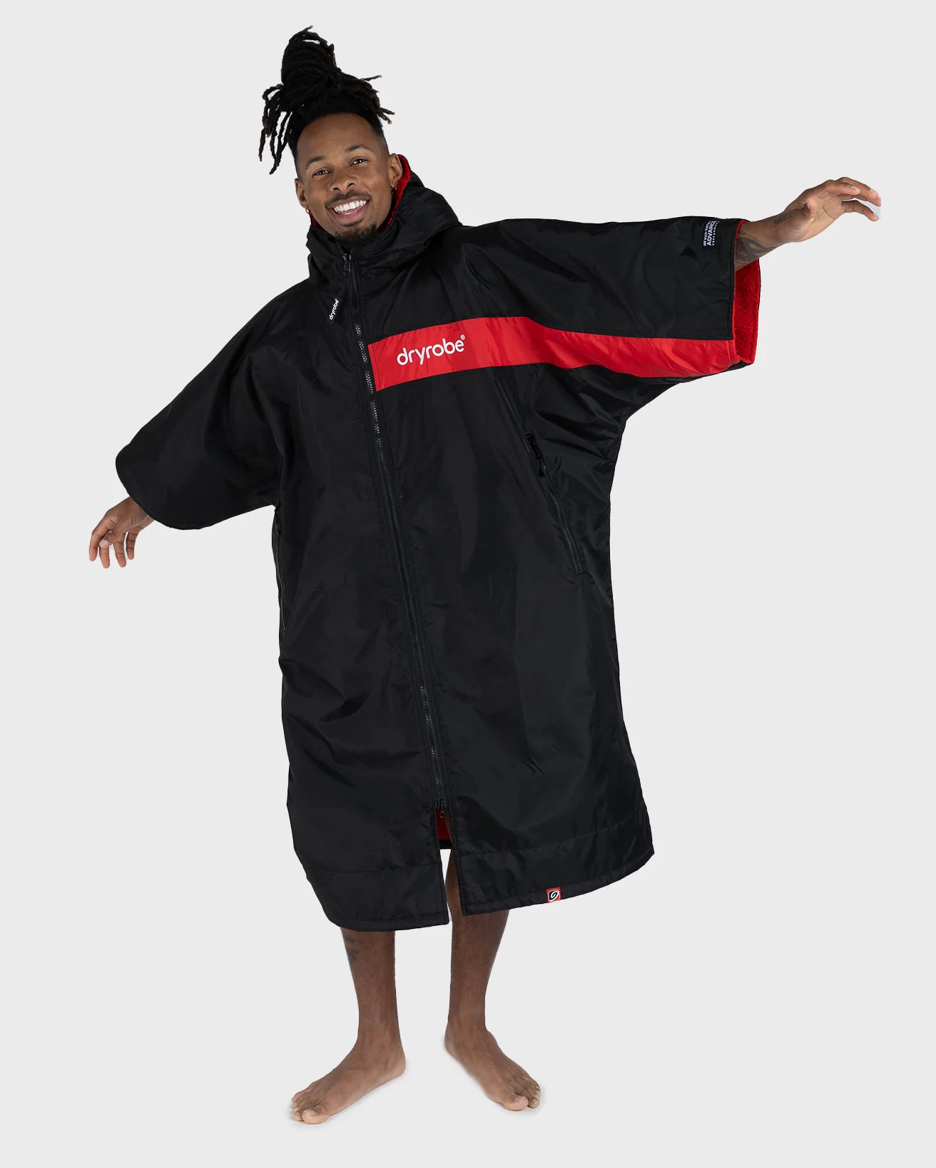 REWORK - Black Red Easy-Fit Advance Changing Robe