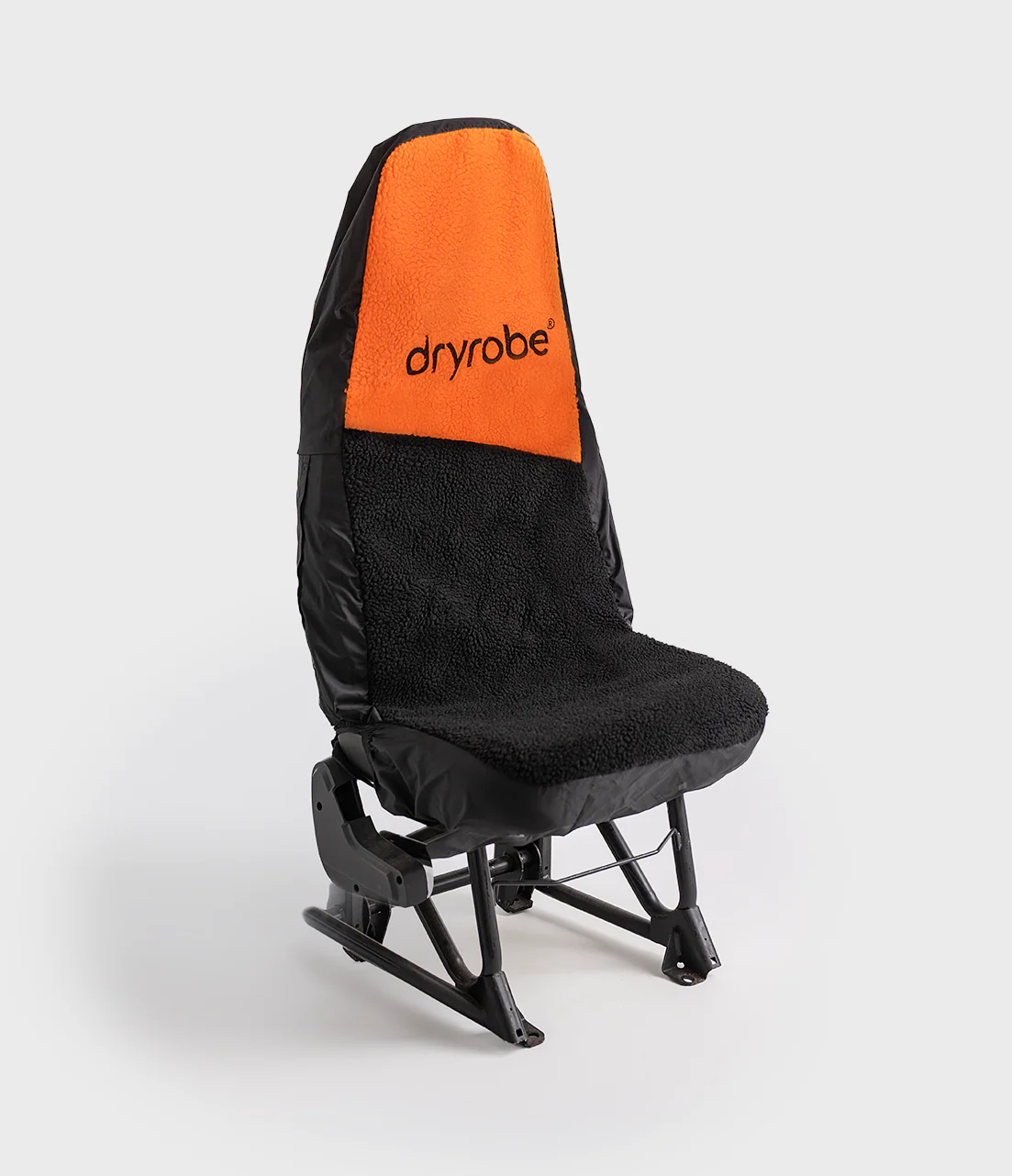 Orange Towel Poncho & Car Seat Cover Bundle - Image 2