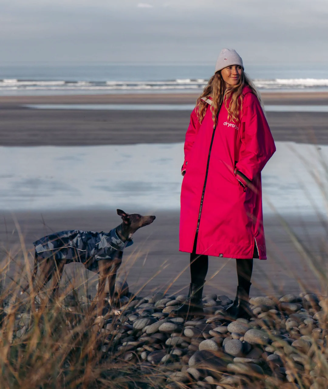 Pink Advance & Blue Camo Dog Coat Bundle - Image 2